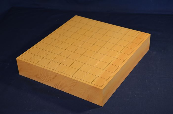 将棋盤 宮崎県産 本榧 一枚板 二寸三分卓上盤