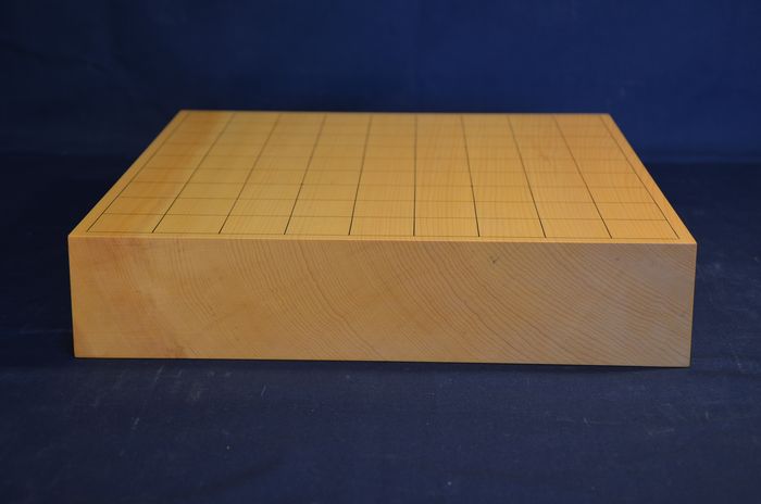 日本産本榧 天地柾 一枚盤 卓上碁盤セット（雪印34号、花梨 特大 